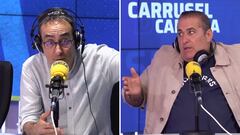 Calentón de Iturralde con Sandoval por las jugadas que se proponen para explicarlas el CTA