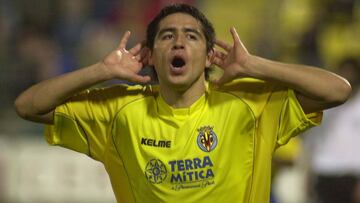 Riquelme, ex jugador del Villarreal. 