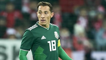 Andrés Guardado, una de las grandes referencias de la selección de México.