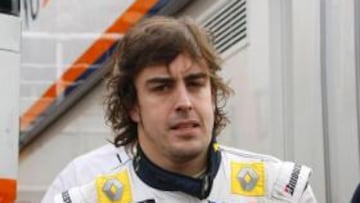 <b>REALISTA. </b>Fernando Alonso reconoce que queda mucho trabajo por delante para mejorar su coche.