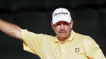 <B>14 BAJO PAR.</B> Un birdie en el último hoyo ha permitido a Bryant reforzar su liderato.