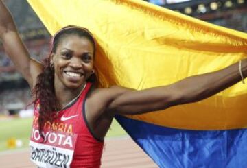 La atleta colombiana sigue demostrando que es de las mejores del mundo.