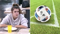 Amaia de OT y su discurso viral a favor del f&uacute;tbol. Imagen: redes sociales