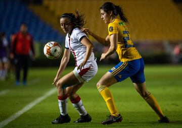 Tigres venció a Guadalajara este lunes 05 de noviembre por la noche por marcador de 2 goles por 0, esto en duelo correspondiente a la jornada 17 de la Liga MX Femenil.