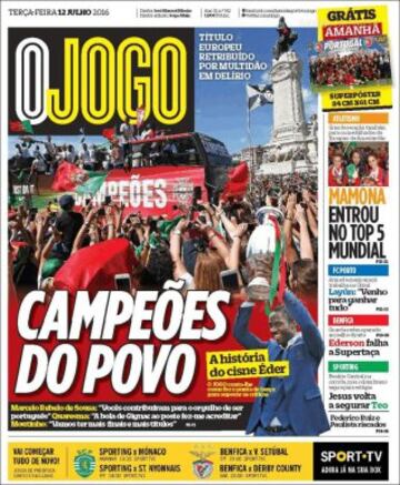 Portadas de la prensa mundial