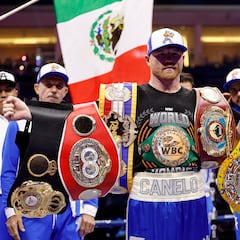 Estas son las peleas preliminares de Canelo vs Crawford