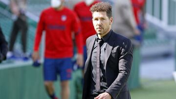 Simeone, en el Elche-Atl&eacute;tico.