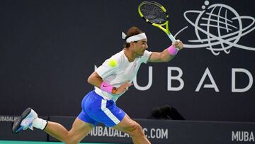 Feliz puesta a punto de Nadal con quinto t赤tulo en Abu Dabi