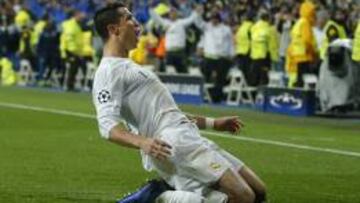 Hat-trick salvador de Cristiano: el quinto que logra en Champions