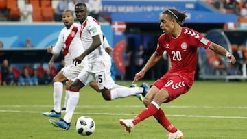 Dinamarca vs Perú, Mundial 2018