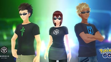 C車mo vestirte en Pok谷mon GO con las nuevas camisetas de Ingress Prime