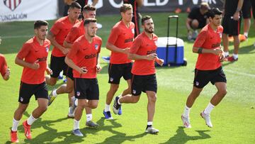 Primer entrenamiento del Atleti de la pretemporada 2019-2020