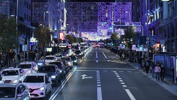 Luces navideñas en Madrid.
Fernando Sánchez / Europa Press