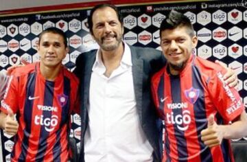 Cerro Porteño | Gustavo Velásquez y Marcos Riveros son dos de los 10 refuerzos de los paraguayos que enfrentarán a Cobresal.