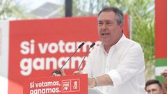 El candidato a la Presidencia de la Junta, Juan Espadas en el acto electoral de campaña para los comicios autonómicos del próximo día 19 a 11 de junio del 2022 en Cártamar (Málaga, Andalucía)
11 JUNIO 2022
Álex Zea / Europa Press
11/06/2022