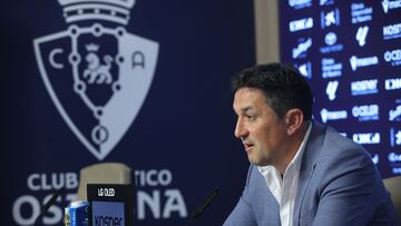 Braulio Vázquez durante una rueda de prensa.