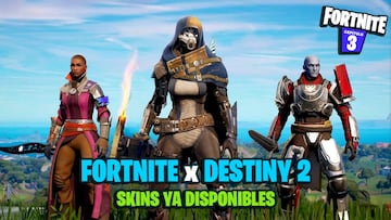 Fortnite x Destiny 2: Comandante Zavala, Ikora Rey y Desconocida Exo ya disponibles