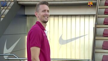 Las primera palabras de Luuk de Jong a la afición del Barcelona
