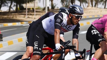 Juan Sebastián Molano, ciclista colombiano del UAE Team Emirates.