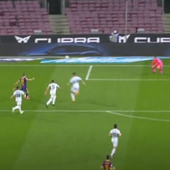 Los 55 metros de De Jong 'tirando' a tres rivales y la barbaridad final de Messi