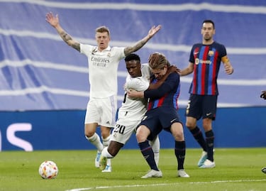 Cómo ver gratis el F.C. Barcelona - Real Madrid en la vuelta de semifinales de Copa del Rey 2023