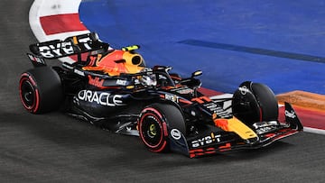 Así quedó Checo Pérez en la clasificación del GP de Singapur ¿en qué posición sale?