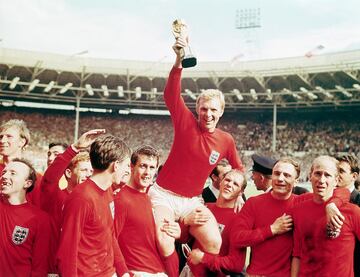 El conjunto inglés se alzó con su primer Mundial tras ganar en la final de Wembley a Alemania Federal por 4-2. Fue campeón con tan solo 11 goles en todo el campeonato.