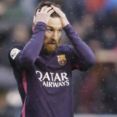 Messi no está fino: perdió 25 balones ante el Deportivo