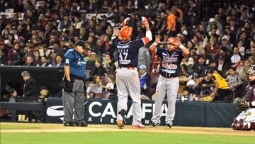 Los Mayos de Navojoa lograron vencer el martes 4-2 a los Tomateros de Culiacán para acercarse en la Serie Final de la Liga Mexicana del Pacífico.
