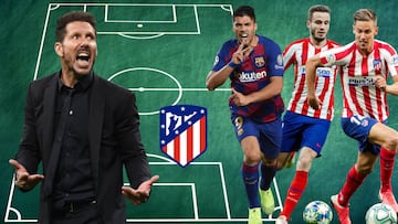 ¿Se le puede exigir pelear de verdad LaLiga? El XI de 550M€ de Simeone con Suárez de crack