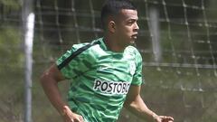 Omar Duarte, delantero de Atl&eacute;tico Nacional