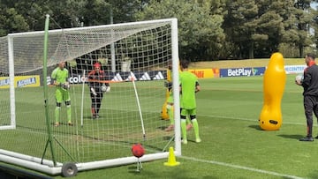 Así avanza el Proyecto Arqueros de la FCF y FIFA en Bogotá