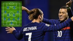 Mbappé, Neymar, Félix, Kane... most valuable national team XI