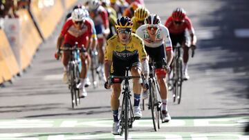 Roglic gana la etapa 4 del Tour de Francia y Nairo llega cuarto