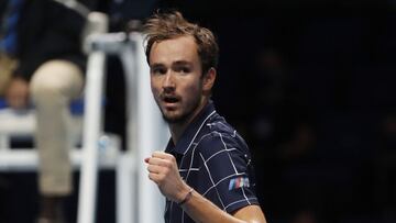 Medvedev cierra el pu&ntilde;o en las ATP Finals.