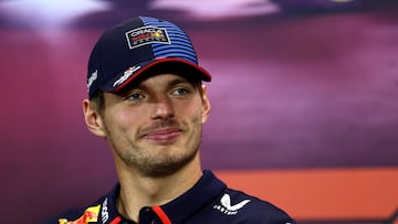 Max Verstappen, en el GP de Singapur.