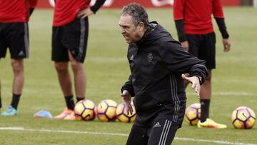 Caparrós: "Quiero la identidad de Osasuna que he visto siempre"