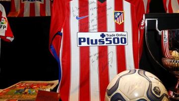 La camiseta de Torres con la que marcó el gol 100.