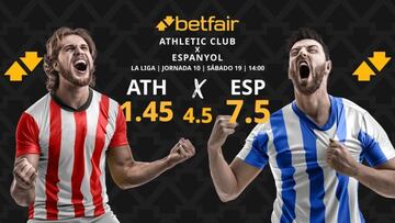Athletic Club de Bilbao vs. RCD Espanyol: horario, dónde ver, pronósticos y clasificación