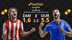 Zamora CF vs. Ourense CF: horario, dónde ver, pronósticos y clasificación