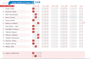 Pronóstico de la Quiniela de fútbol jornada 7 - 19/9/25 