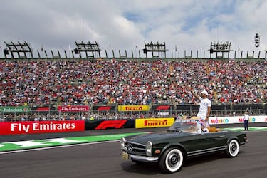 El nombre de las curvas del AHR, Gran Premio de México