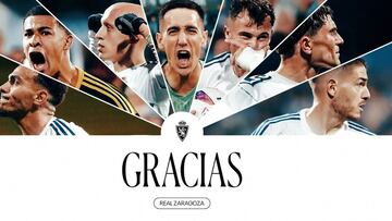 El Zaragoza se despide de los siete jugadores cedidos