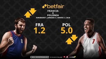 Francia vs. Polonia: horario, dónde ver, pronósticos y estadísticas