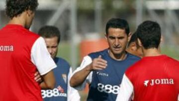 El técnico con la plantilla