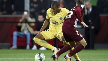 El debut de Mbappé en 60": gol y jugadas de crack