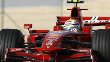 <b>EL MEJOR.</b> Massa ha sido el más rápido en la jornada de hoy.