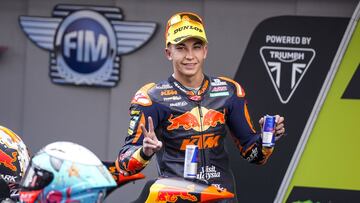 Raúl Fenández es un fijo del podio de Moto2.