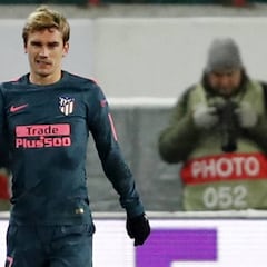 Griezmann vio amarilla: baja ante el Depor, estará en el derbi
