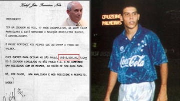 La carta de ofrecimiento de Ronaldo
